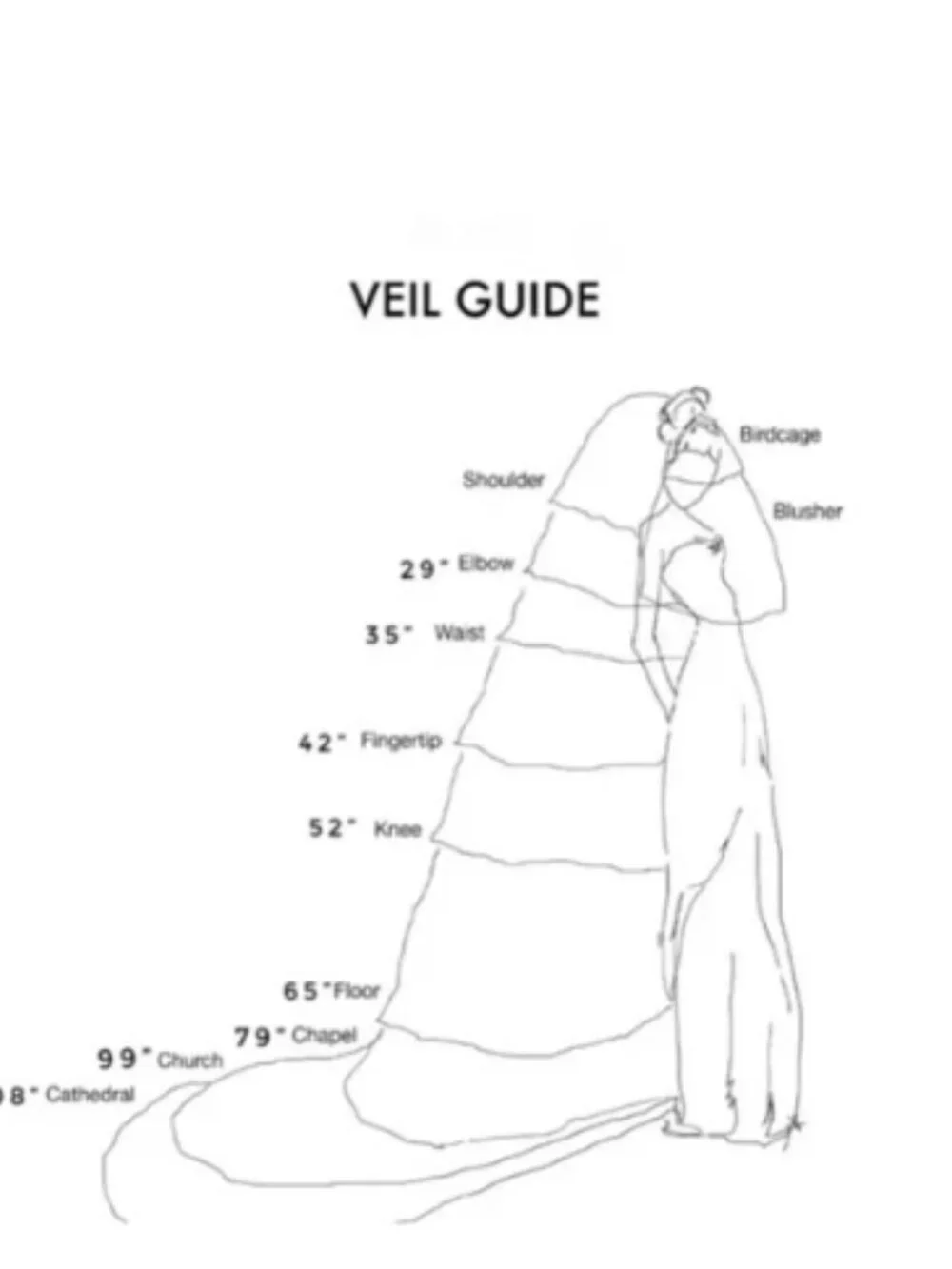 Satin Trim Cathedral Long Wedding Veil
